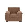 amalfi coffee jumbo cord armchair